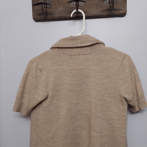 The Limited small sweater short sleeve soft cardi - Picture 3 of 7